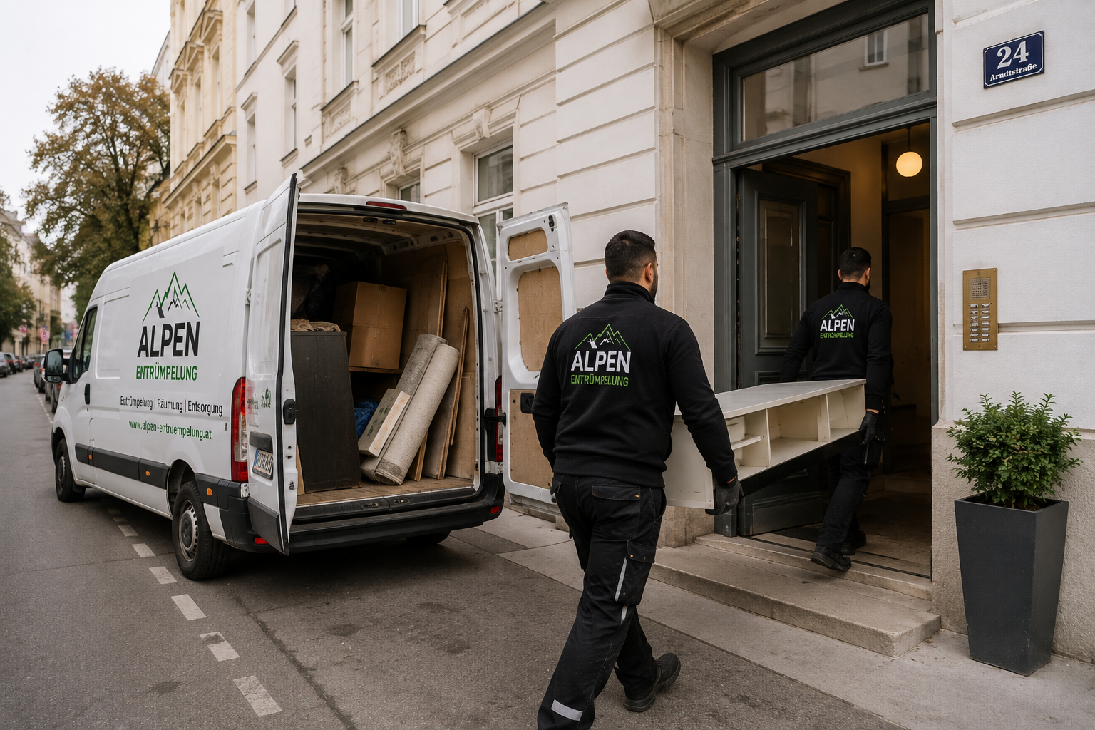 Umzug und Transport in Österreich